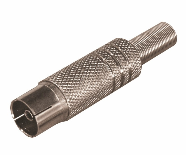 PROconnect Разъем гнездо TV никель c пружиной 05-2014-4