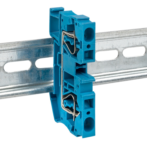 Купить EKF PROxima Колодка клеммная пружинная JXB-ST-4 41А синяя