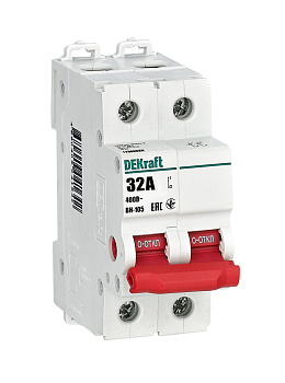Dekraft Выключатель-разъединитель 2Р 32А ВН-105
