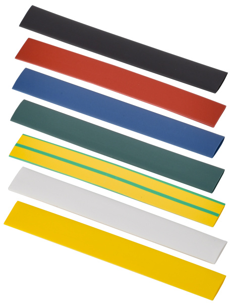 IEK Набор ТТУ нг-LS 8/4мм L=100мм 7 цветов 21шт/упак