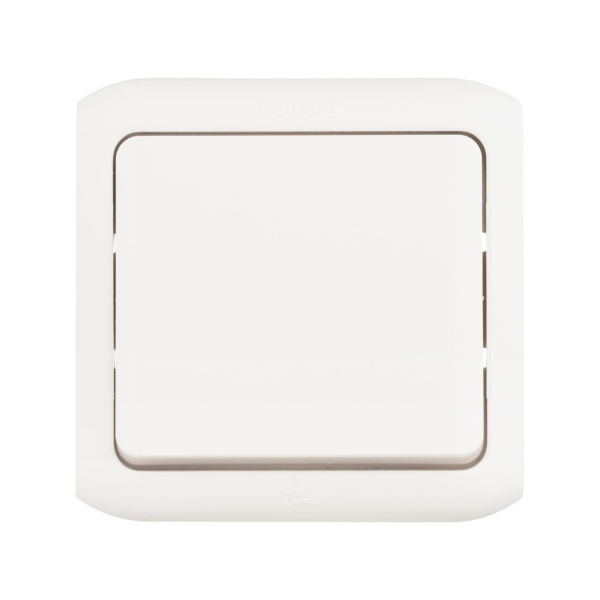 Купить Legrand Quteo Белый Переключатель 1-клавишный IP44 10А 782304
