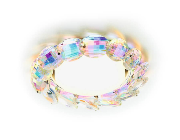 Ambrella Встраиваемый точечный светильник G201 MULTI/CH хром/мульти GX53