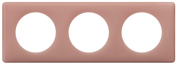 Legrand Celiane Перкаль розе Рамка 3-я (2+2+2 мод) 066763