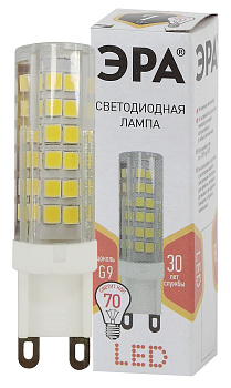 ЭРА LED JCD-7W-CER-827-G9 (диод, капсула, 7Вт, тепл, G9)