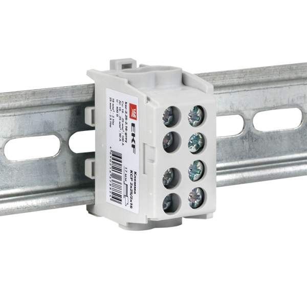 Купить EKF PROxima Клемма распределительная КСР с двойным винтом 2x25/2x16 серая