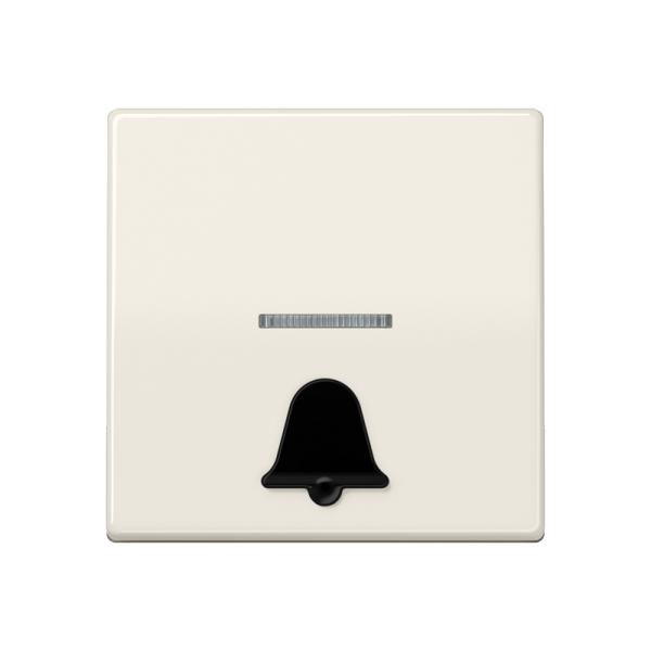 JUNG Клавиша для выключателя с символом "звонок" слоновая кость ABAS591K1KO5