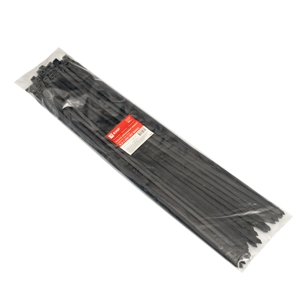 Купить EKF Basic Хомут нейлоновый черный (8,2х650) (100шт.)