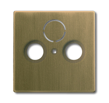 ABB BJE Династия Античная латунь Накладка TV-R-SAT розетки 2CKA001724A4362