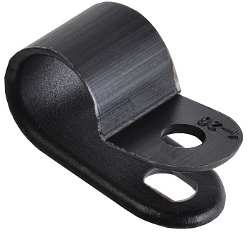 IEK Скоба крепежная 9мм нейлоновая черная (50шт)