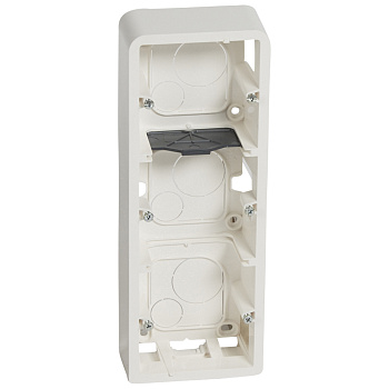 Legrand Mosaic Рамка подъемная вертикальная на 3x2 модулей, глубина 40мм, белая 080283