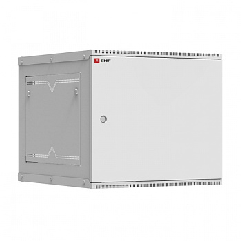 EKF PROxima Astra Шкаф телекоммуникационный настенный разборный 9U (600х650) дверь металл ITB9M650D