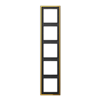 JUNG LS 990 Блеск золота Рамка 5-ая GO2985