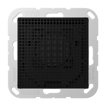 JUNG Модуль динамика термопласт черный матовый LS990 LSMA4SWM