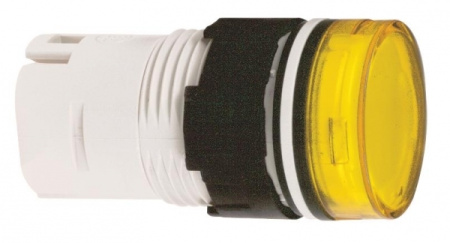 SE Головка сигнальной лампы 16мм желтая ZB6AV5