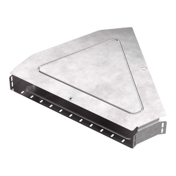 Промрукав Угол горизонтальный 45 градусов с крышкой Стандарт 600х80 PR16.0620