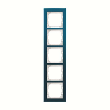 ABB Axcent Стекло Морской бриз Рамка  5-постовая 2CKA001754A4759