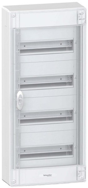 SE Pragma Бокс навесной 52мод (4р) 336x750x143 прозрачная пластиковая дверь PRA29413