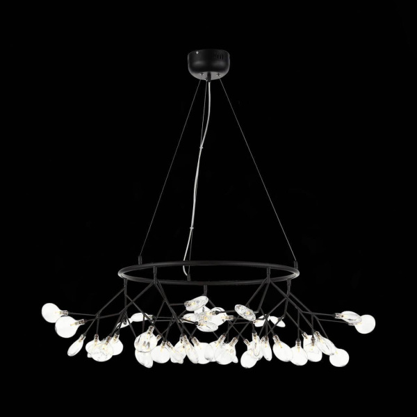 Купить ST LUCE SL411.433.45 Люстра подвесная  Черный/Прозрачный G4 45*1,5W