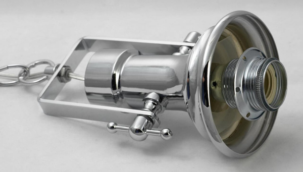 Купить Lussole LOFT Металл Хром /  Стекло Подвес E27 60W LSP-9613