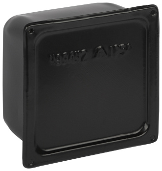 Коробка протяжная ЭРА Y-994-110-110-80-54 металлическая У-994 с уплотнителем 110х110х80мм черная IP54