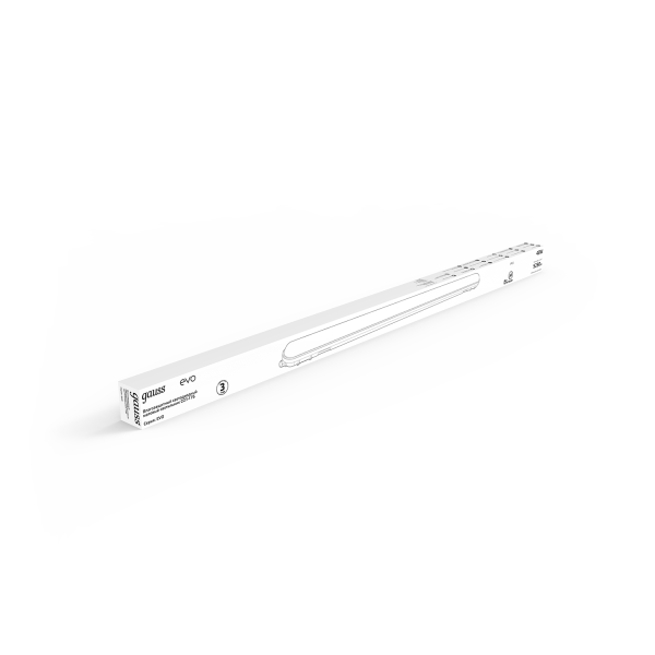 Купить Gauss Светильник линейный СПП-176 EVO 48W 5250lm 4000K 200-240V IP65 1500*76*66мм LED 864425248