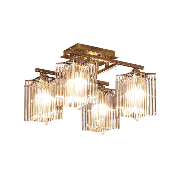 Citilux CL323143 Лекс Бронза+Прозр Светильник Люстра