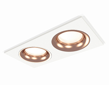 Ambrella Комплект встраиваемого светильника XC7635006 SWH/PPG белый песок/золото розовое полированное MR16 GU5.3 (C7635, N7015) Ambrella Комплект встраиваемого светильника XC7635006 SWH/PPG белый песок/золото розовое полированное MR16 GU5.3 (C7635, N7015)