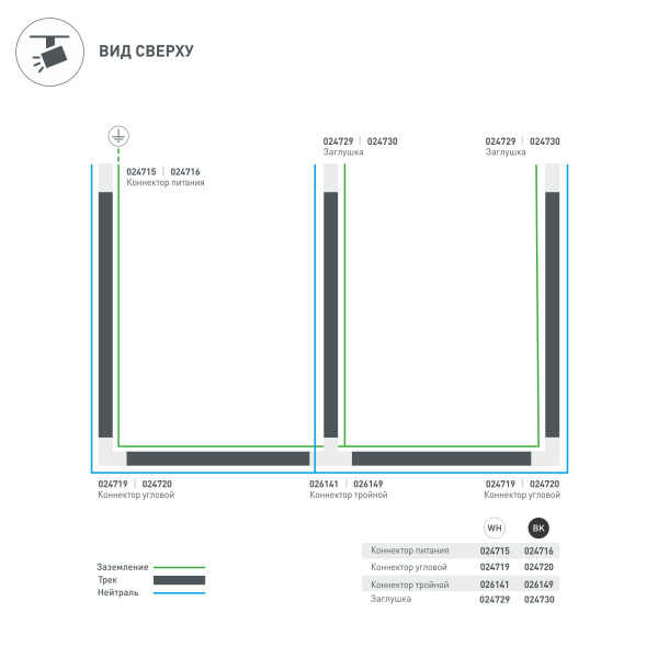 Купить Arlight Заглушка LGD-4TR-CAP-BK (C) (IP20 Пластик, 3 года) 024730
