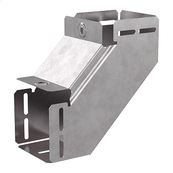 Промрукав Угол вертикальный внутренний 90 градусов с крышкой Стандарт 100х100 PR16.0526