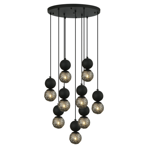 Lussole LOFT Подвесныой светильник черный LSP-8506