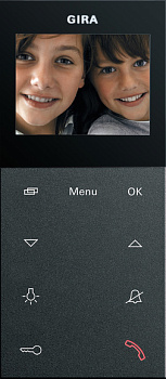 Gira Квартирная видеостанция накладного монтажа Plus 123928