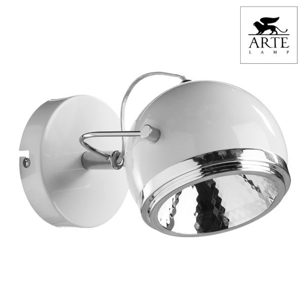 Купить Arte Lamp Orbiter Хром/Белый Спот 1x40W 1xG9 A4509AP-1WH