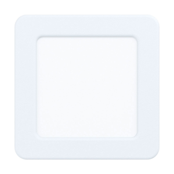 Eglo 99178 Светодиодный встраиваемый cветильник FUEVA 5, 5,5W (LED), 117х117, ET26, 700lm, 4000K, сталь, белый