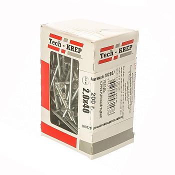 Tech-Krep Гвоздь строительный оцинк. 2,0х40 (200 г) - коробка с ок 102027