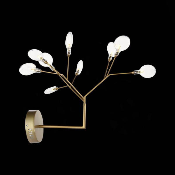 Купить ST LUCE SL411.201.09 Бра  Золотой/Прозрачный G4 9*1,5W