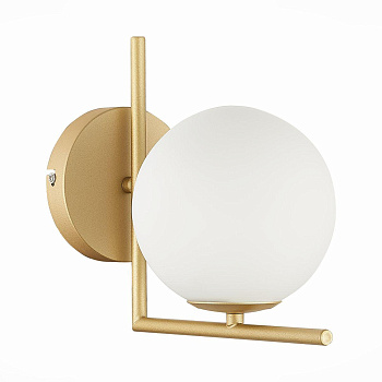 ST Luce SL1148.301.01 Светильник настенный Латунь/Белый G9 1*3W