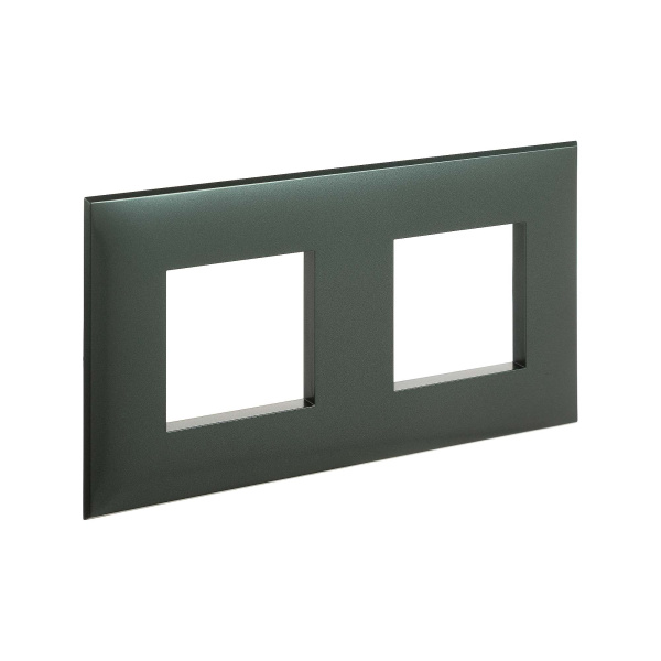 Купить DKC Рамка "Avanti", "Сине-зеленый жемчуг", 2 поста (4 мод.)