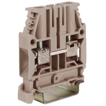 DKC CBC.6GR(Ex), проходной зажим серый 6 кв.мм