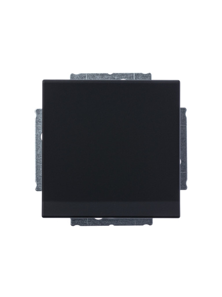 Купить ABB BJE Solo/Future Черный бархат Розетка с/з с крышкой 2CKA002018A1495