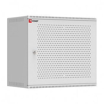 EKF PROxima Astra Шкаф телекоммуникационный настенный 9U (600х350) дверь перфорированная ITB9P350