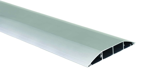 Simon Connect Кабель-канал напольный,(основа с крышкой, 4 секции), 240x34мм, 2м, НСР, Алюминий TF11193-8