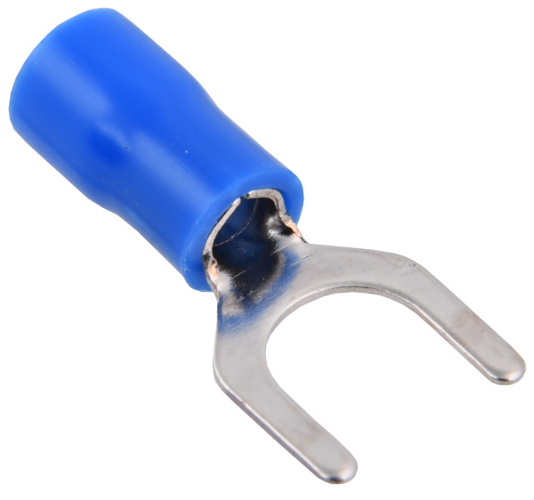 IEK Наконечник НВИ 2-6 вилка 1,5-2,5мм (100шт/упак) UNL10-D25-4-6-G