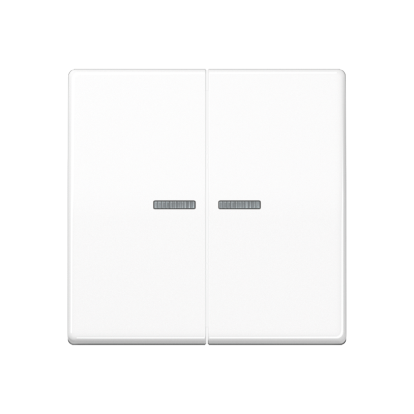 JUNG AS 500 Белая Клавиша 2-ая с/п AS591-5KO5WW