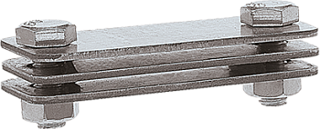 EZETEK Зажим соединительный полоса — полоса параллельный, оцинк. 90558