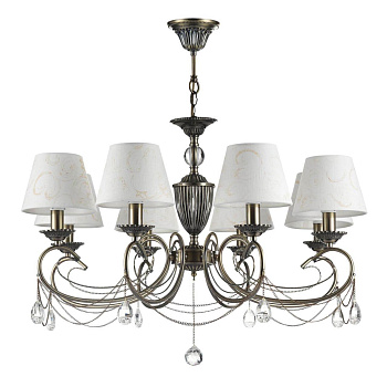 Freya Classic Brossard Бронза Люстра E14 40W FR2904-PL-08-BZ