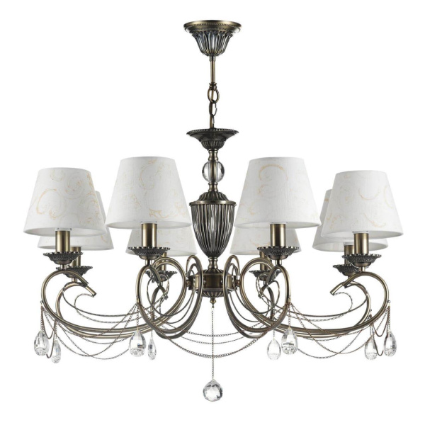 Freya Classic Brossard Бронза Люстра E14 40W FR2904-PL-08-BZ
