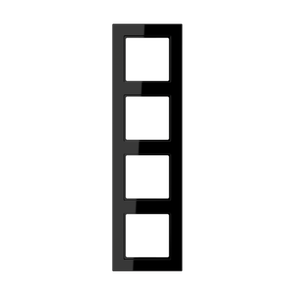 JUNG A creation Черная Рамка 4-ая AC584SW