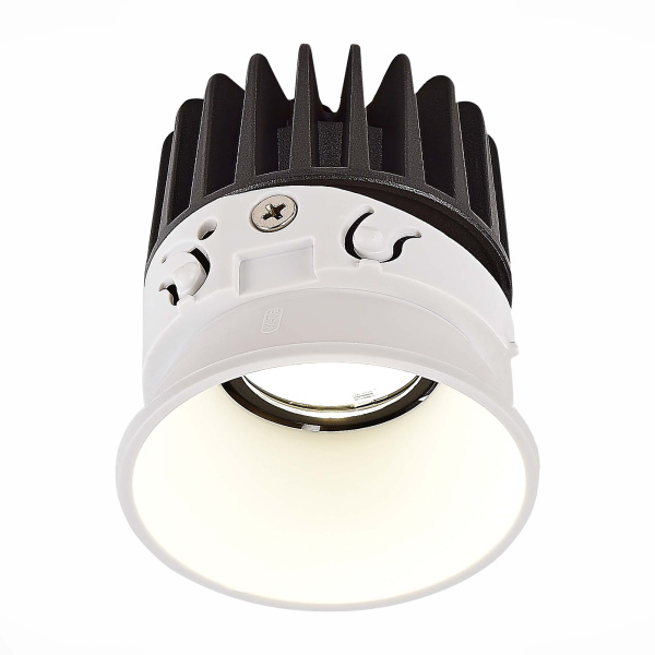 ST LUCE ST850.508.12 Светодиодный модуль SMART Белый LED 1*12W 2700K-6500K 960Lm Ra90 36° IP20 D69xH70 220-240V ST LUCE ST850.508.12 Светодиодный модуль SMART Белый LED 1*12W 2700K-6500K 960Lm Ra90 36° IP20 D69xH70 220-240V