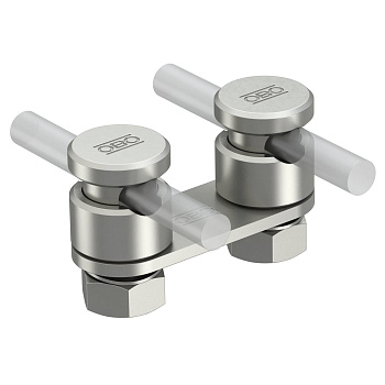 OBO Bettermann Клемма крепежная для проволоки, двойная 5304270