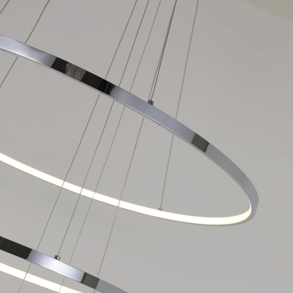 Купить Favourite Giro Люстра Подвесная D400*D600*D800*H1800 LED*95W, 4410LM, 4000K, included 2314-18P